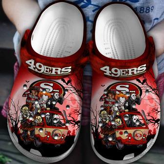 San Francisco 49Ers Nfl Sport Crocs Crocband Clogs Shoes | Favorety