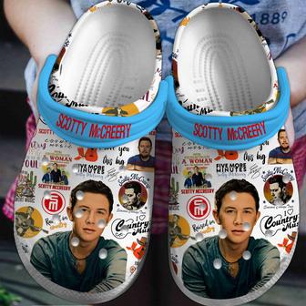 Scotty Mccreery Music Crocs Crocband Clogs Shoes - Monsterry