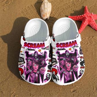 Scream Movie Crocs Crocband Clogs Shoes - Monsterry