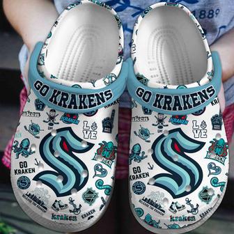 Seattle Kraken Nhl Sport Crocs Crocband Clogs Shoes | Favorety UK