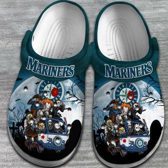 Seattle Mariners Mlb Sport Crocs Crocband Clogs Shoes | Favorety