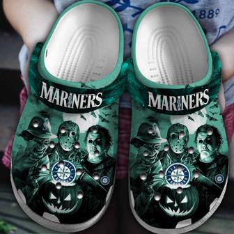 Seattle Mariners Mlb Sport Crocs Crocband Clogs Shoes | Favorety