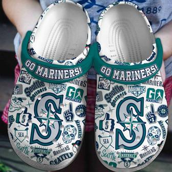 Seattle Mariners Mlb Sport Crocs Crocband Clogs Shoes | Favorety DE