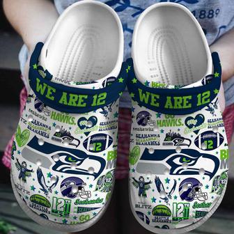 Seattle Seahawks Nfl Sport Crocs Crocband Clogs Shoes | Favorety UK