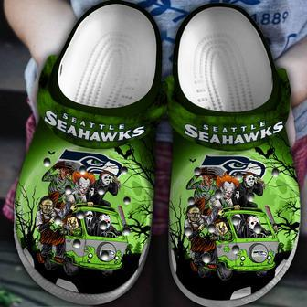 Seattle Seahawks Nfl Sport Crocs Crocband Clogs Shoes | Favorety DE