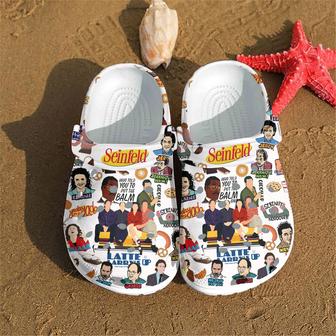 Seinfeld Tv Series Crocs Crocband Clogs Shoes - Monsterry