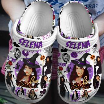 Selena Music Crocs Crocband Clogs Shoes - Monsterry AU