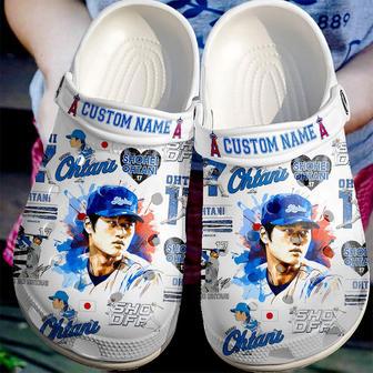 Shohei Ohtani Los Angeles Dodgers Mlb Sport Crocs Crocband Clogs Shoes | Favorety UK