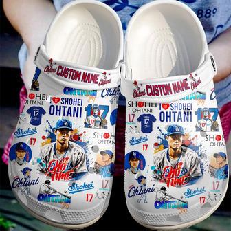 Shohei Ohtani Los Angeles Dodgers Mlb Sport Crocs Crocband Clogs Shoes | Favorety UK