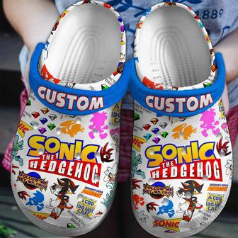 Sonic The Hedgehog Movie Crocs Crocband Clogs Shoes | Favorety UK