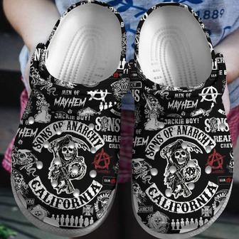 Sons Of Anarchy Tv Series Crocs Crocband Clogs Shoes | Favorety CA