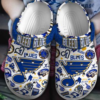 St. Louis Blues Nhl Sport Crocs Crocband Clogs Shoes | Favorety CA