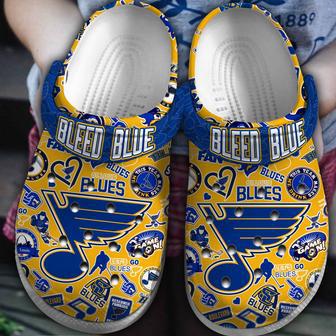 St. Louis Blues Nhl Sport Crocs Crocband Clogs Shoes | Favorety AU