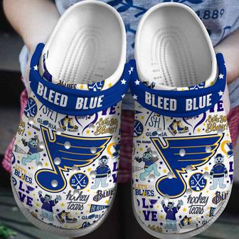 St. Louis Blues Nhl Sport Crocs Crocband Clogs Shoes | Favorety CA