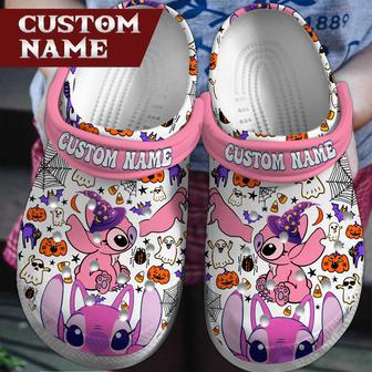 Stitch Cartoon Crocs Crocband Clogs Shoes | Favorety