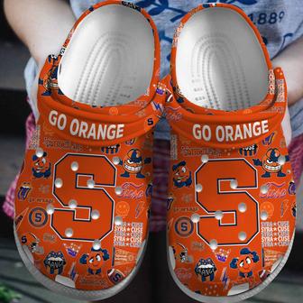 Syracuse Orange Ncaa Sport Crocs Crocband Clogs Shoes | Favorety