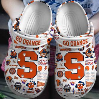 Syracuse Orange Ncaa Sport Crocs Crocband Clogs Shoes | Favorety CA