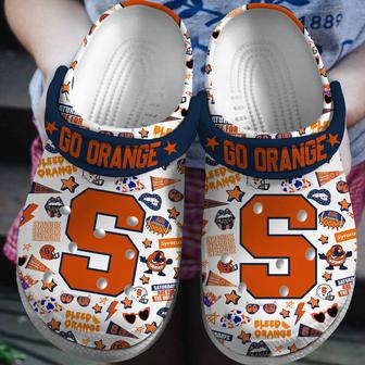 Syracuse Orange Ncaa Sport Crocs Crocband Clogs Shoes | Favorety UK