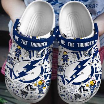 Tampa Bay Lightning Nhl Sport Crocs Crocband Clogs Shoes | Favorety