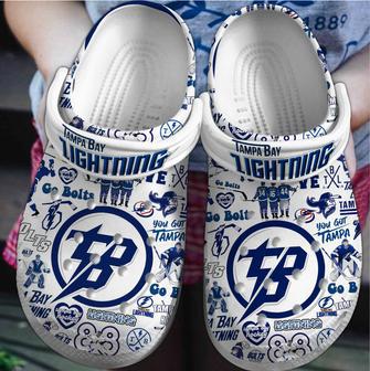 Tampa Bay Lightning Nhl Sport Crocs Crocband Clogs Shoes | Favorety