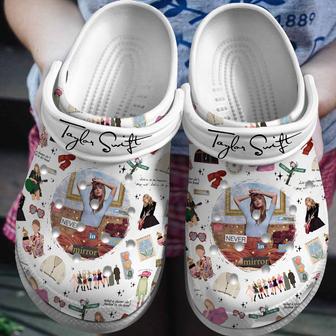 Taylor Swift Music Crocs Crocband Clogs Shoes | Favorety