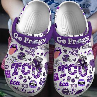 Tcu Horned Frogs Ncaa Sport Crocs Crocband Clogs Shoes | Favorety AU