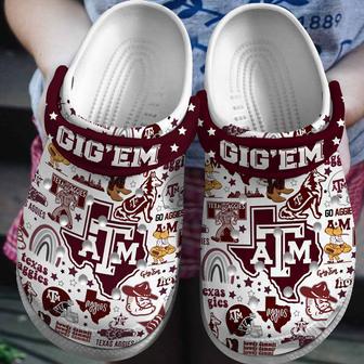 Texas A&M Aggies Ncaa Sport Crocs Crocband Clogs Shoes | Favorety CA