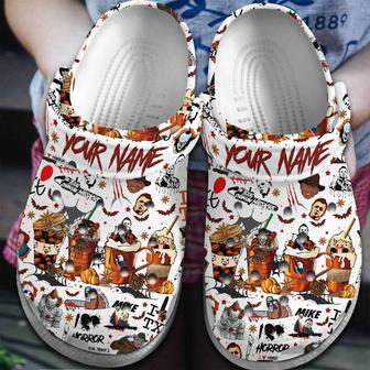 Texas Chainsaw Massacre Movie Crocs Crocband Clogs Shoes - Monsterry