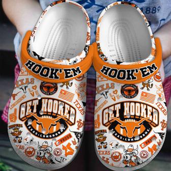 Texas Longhorns Ncaa Sport Crocs Crocband Clogs Shoes | Favorety CA