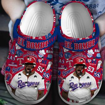 Texas Rangers Mlb Sport Crocs Crocband Clogs Shoes | Favorety