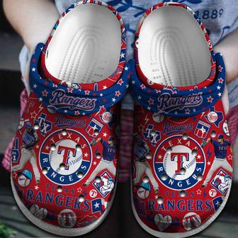 Texas Rangers Mlb Sport Crocs Crocband Clogs Shoes | Favorety UK