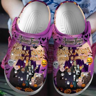 The Addams Family Cartoon Crocs Crocband Clogs Shoes | Favorety CA