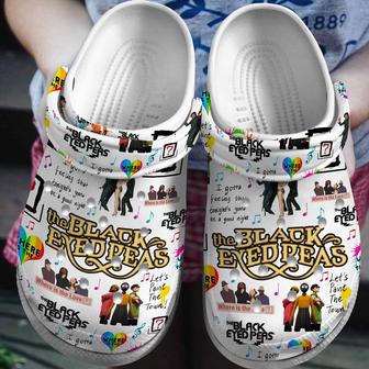 The Black Eyed Peas Music Crocs Crocband Clogs Shoes | Favorety