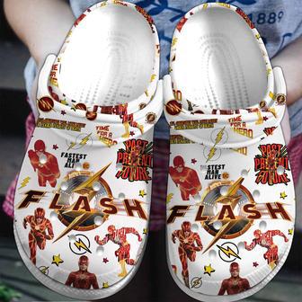 The Flash Movie Crocs Crocband Clogs Shoes | Favorety