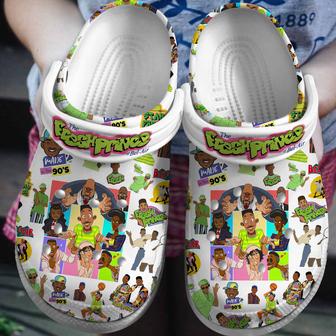 The Fresh Prince Tv Series Crocs Crocband Clogs Shoes - Monsterry CA