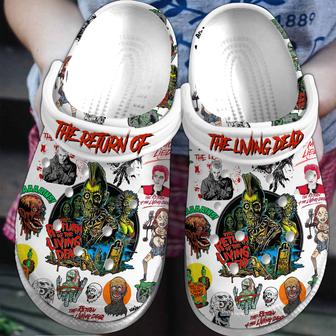 The Return Of The Living Dead Movie Crocs Crocband Clogs Shoes - Monsterry