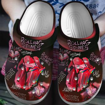 The Rolling Stones Music Crocs Crocband Clogs Shoes | Favorety DE