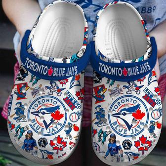 Toronto Blue Jays Mlb Sport Crocs Crocband Clogs Shoes | Favorety