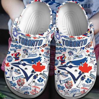 Toronto Blue Jays Mlb Sport Crocs Crocband Clogs Shoes | Favorety