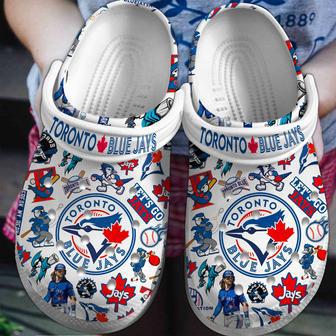 Toronto Blue Jays Mlb Sport Crocs Crocband Clogs Shoes | Favorety