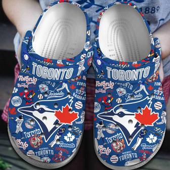 Toronto Blue Jays Mlb Sport Crocs Crocband Clogs Shoes | Favorety