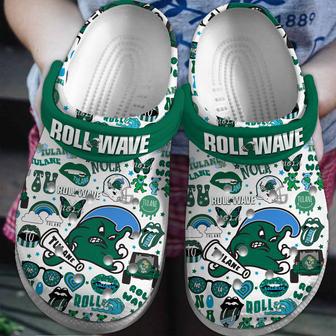 Tulane Green Wave Ncaa Sport Crocs Crocband Clogs Shoes | Favorety CA