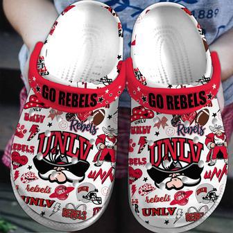 Unlv Rebels Ncaa Sport Crocs Crocband Clogs Shoes | Favorety AU