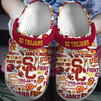 Usc Trojans Ncaa Sport Crocs Crocband Clogs Shoes | Favorety UK