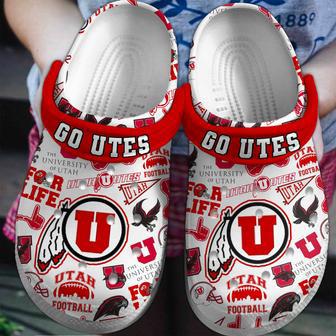 Utah Utes Ncaa Sport Crocs Crocband Clogs Shoes | Favorety DE