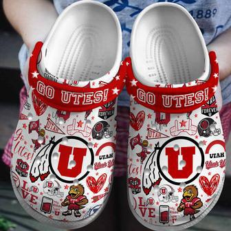 Utah Utes Ncaa Sport Crocs Crocband Clogs Shoes | Favorety UK