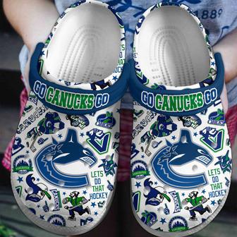 Vancouver Canucks Nhl Sport Crocs Crocband Clogs Shoes | Favorety CA