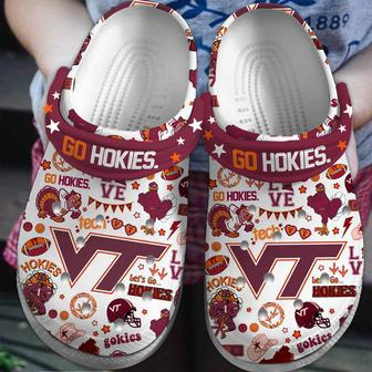 Virginia Tech Hokies Ncaa Sport Crocs Crocband Clogs Shoes | Favorety UK