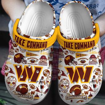 Washington Cammanders Nfl Sport Crocs Crocband Clogs Shoes | Favorety DE