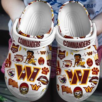 Washington Commanders Nfl Sport Crocs Crocband Clogs Shoes | Favorety DE